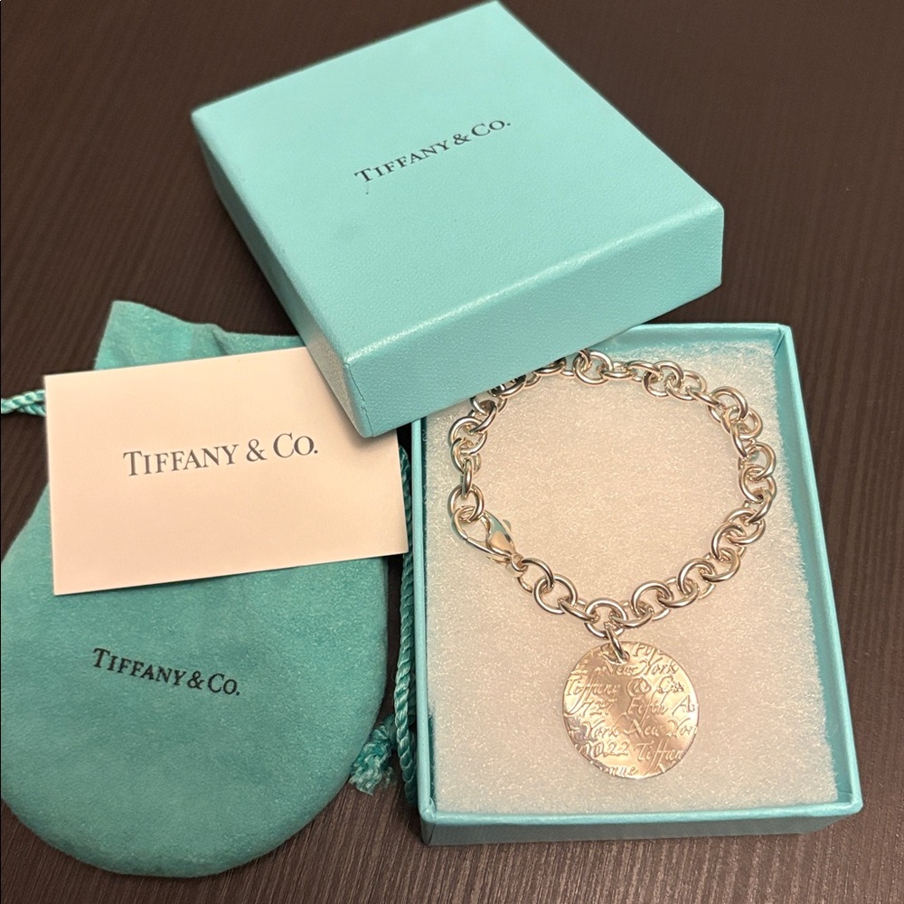 Tiffany & Co. Notes Tennis Bracelet